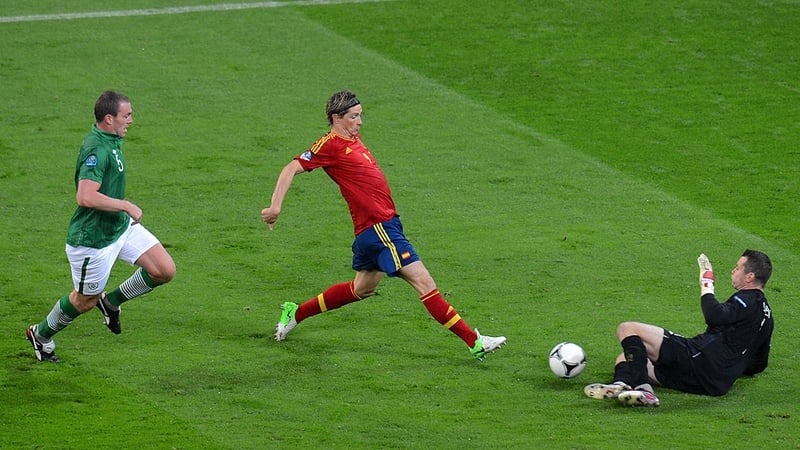 Shay Given hung up his international gloves after Euro 2012