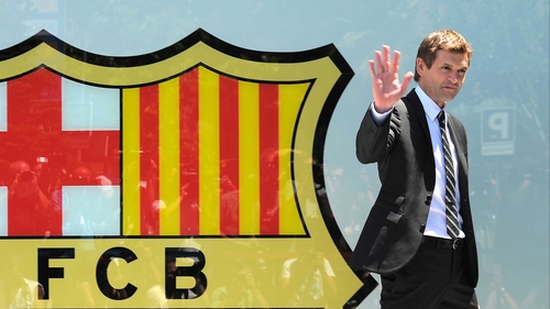 Tito Vilanova has big shoes to fill at the Nou Camp