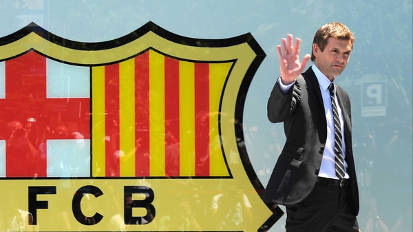 Tito Vilanova has big shoes to fill at the Nou Camp