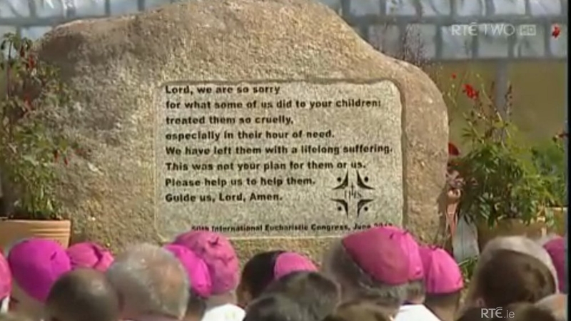 The Healing Stone of Wicklow granite, will be moved to Lough Derg