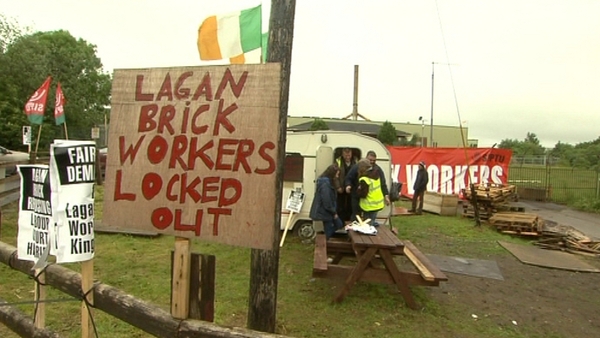 The dispute arose last December when Lagan Brick moved to close its Kingscourt plant
