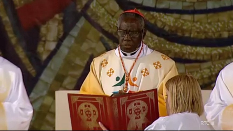 Cardinal Robert Sarah concelebrated mass at the Eucharistic Congress