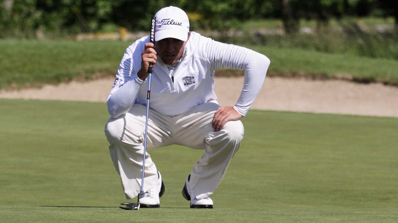 Darren Fichardt of South Africa leads by five shots