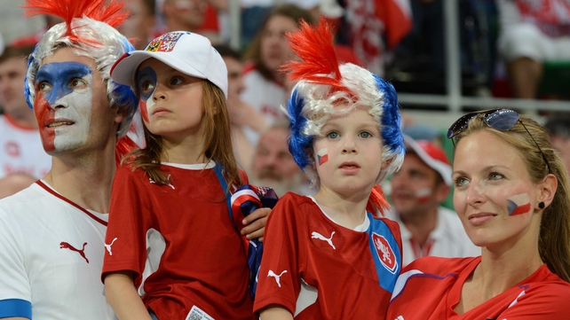 And no doubt this Czech family went home happy