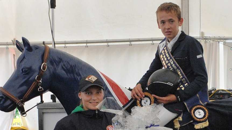 Bertram Allen won the Junior Grand Prix
