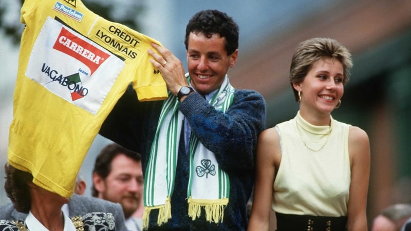 Stephen Roche was top of the world