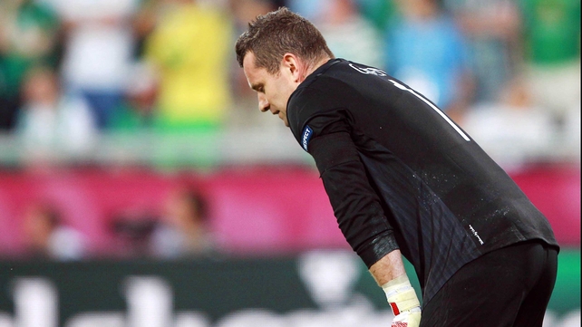 Shay Given looks how every Ireland fan feels - sick