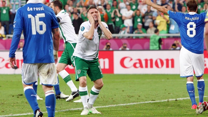 Robbie Keane: "We have played that way for four years under Trap so I think it would be wrong to come into a tournament and try to change that."