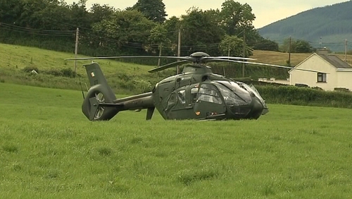 Aer Corps helicopter forced to make 'hard landing' yesterday
