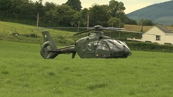 Aer Corps helicopter forced to make 'hard landing' yesterday