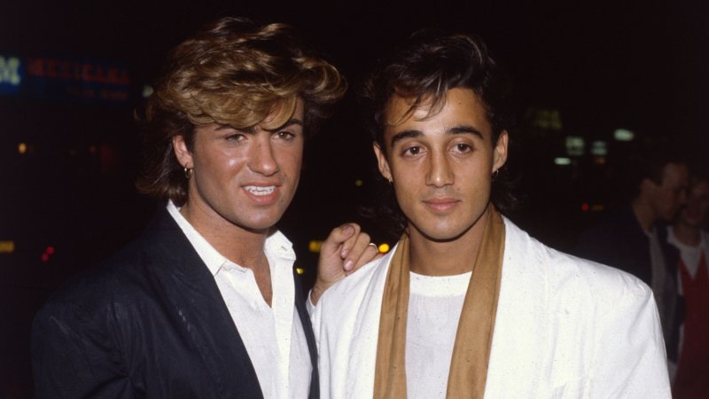 George Michael and Andrew Ridgeley in their Wham! days