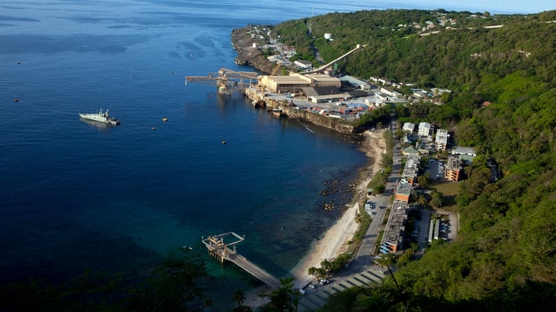 Refugees often try to gain access to Australia via Christmas Island