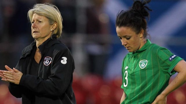 But Sue Ronan's team were beaten 1-0 in Cork and can't qualify now