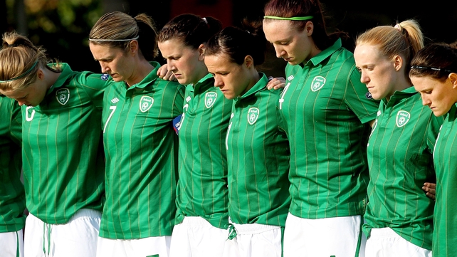 The Republic of Ireland women's team were in action against Scotland in a Euro 2013 qualifier