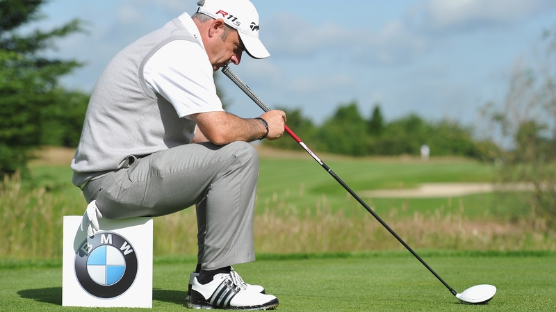 Paul McGinley carded a second-round 70