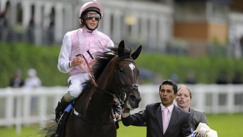 William Buick aboard the winner