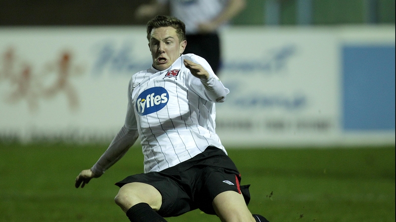 Nathan Murphy gave Dundalk the lead at the Belfield Bowl