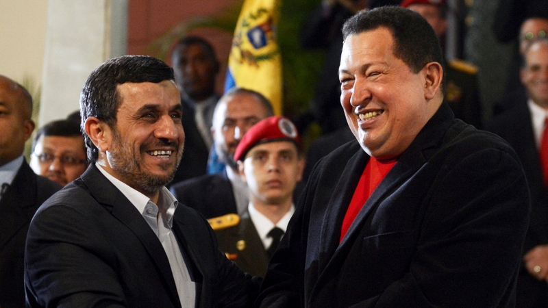Venezuela and Iran have vowed to work together to resist 'the pressures of imperialism'