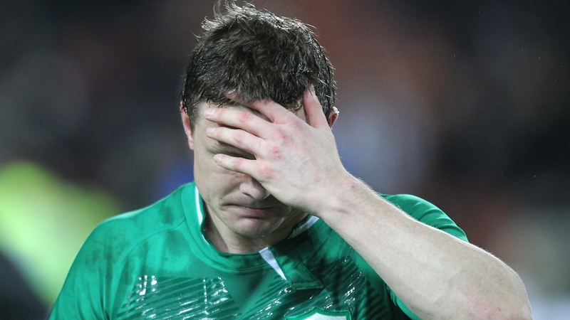 Brian O'Driscoll was left devastated by the 60-point loss at Waikato Stadium
