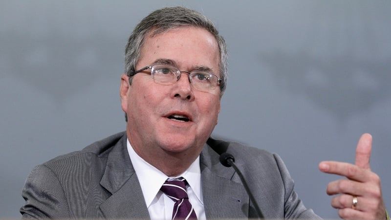 Jeb Bush is thought to be positioning himself for a run at the US presidency in 2016 or 2020