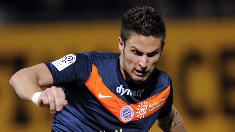Oliver Giroud scored 25 times as Montpellier win their first Ligue 1 title last season
