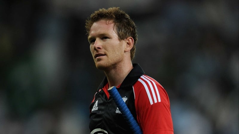 Eoin Morgan made his Test debut for England in 2010