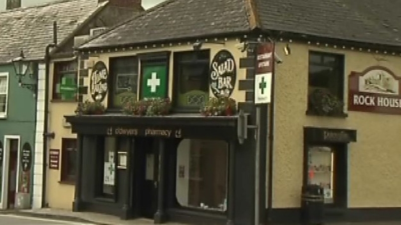 Four members of staff were held hostage in the shop