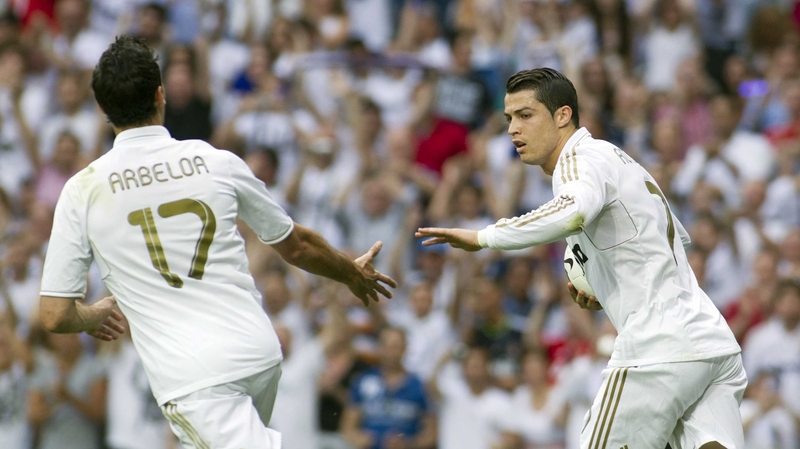 Alvaro Arbeloa and Cristiano Ronaldo will be on opposing sides tomorrow night