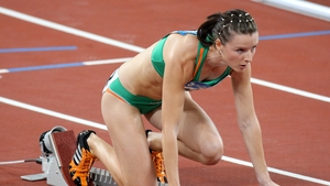 Michelle Carey came seventh in her 400m hurdles heat