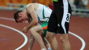 Paul Hession was visibly exhausted after his exit from the 200m at the semi-finals stage