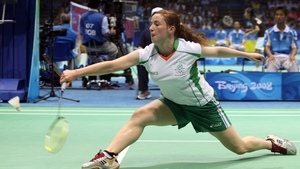 Chloe Magee reached the round of 32 in badminton