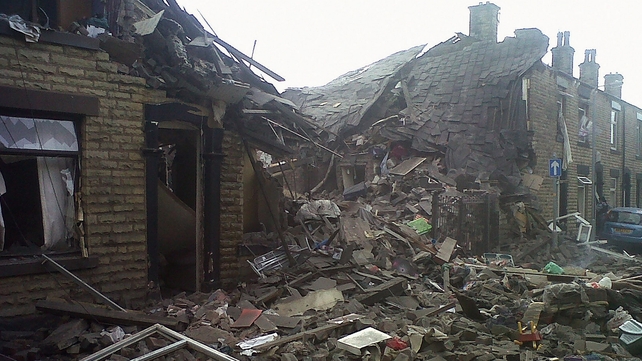 Two-year-old Jamie Heaton died in a gas explosion near his home in Oldham, England