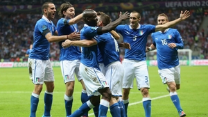 And he celebrated in an uncharacteristic emotional way