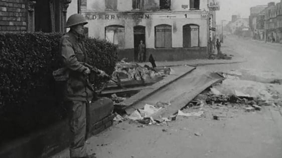 British Troops in Ardoyne, 17 August 1969