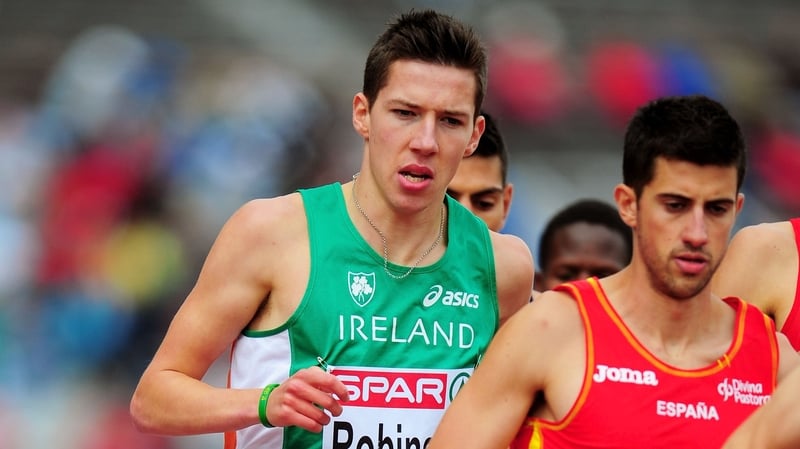 Paul Robinson ran the 1500m in 3:35.22 in Rieti