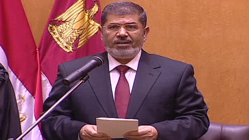 President-elect Mohammed Mursi