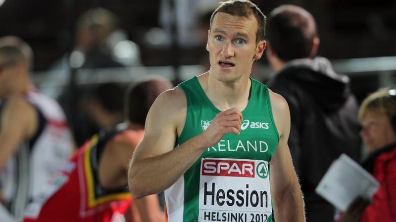 Hession failed to improve on his sixth place finish at the 2010 Championships
