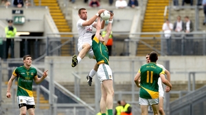 Daryl Flynn of Kildare rises higher than Meath's Conor Gillespie