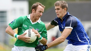 Paul Ward of Fermanagh is tackled by Cavan's Killian Clarke