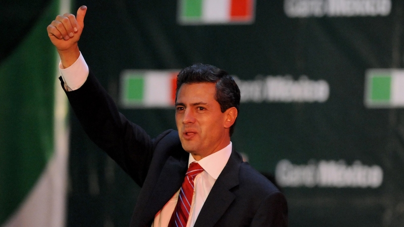 Enrique Pena Nieto said there will be no pact with organised crime gangs