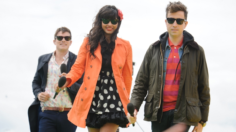 T4 presenters Jameela Jamil and Nick Grimshaw