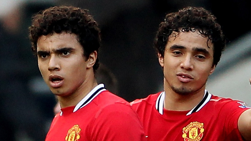 Fabio Da Silva (l) and Rafael Da Silva joined United in 2008 and will spend the 2012/2013 season apart