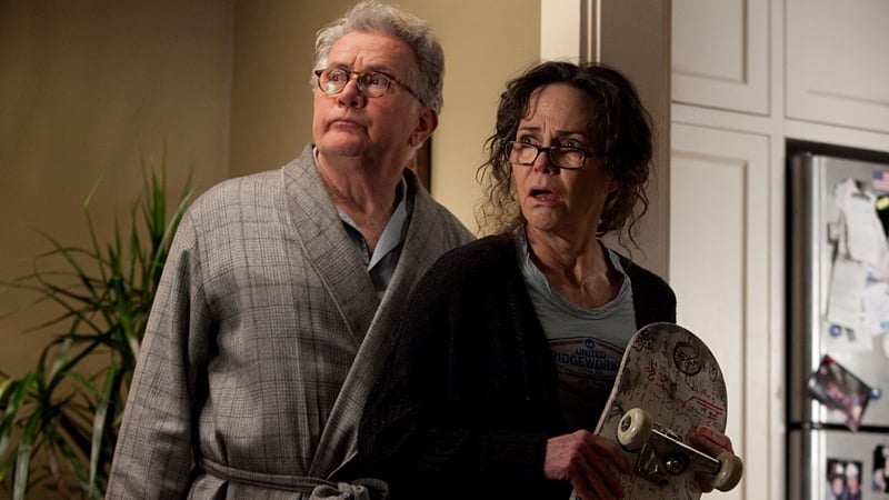 Martin Sheen and Sally Field play Uncle Ben and Aunt May