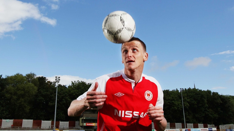 Anto Flood joined St Patrick's Athletic earlier this month