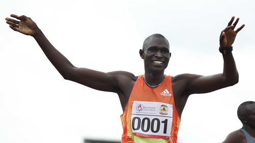 David Rudisha is going all out to break his own 800m record this weekend