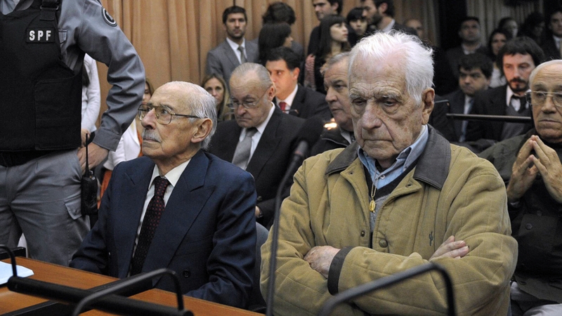 Jorge Videla and Reynaldo Bignone are believed to have overseen the theft of 400 babies from leftist detainees