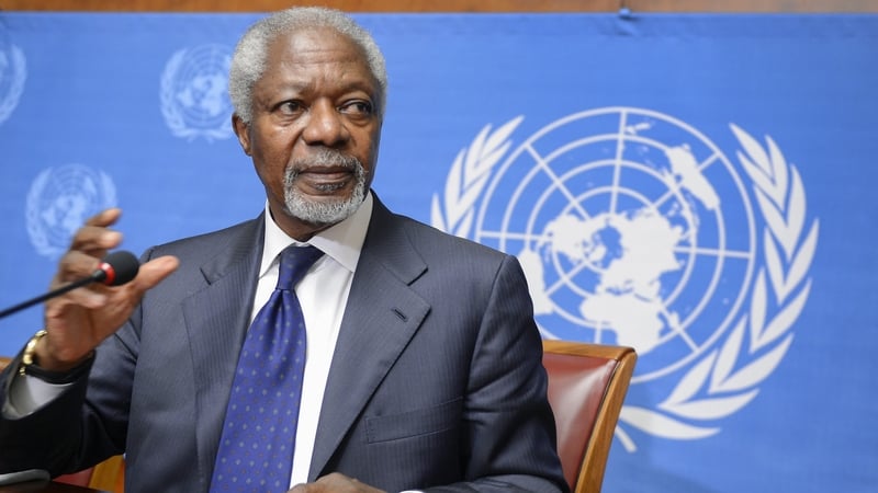 Kofi Annan said there is no guarantee his plan will succeed