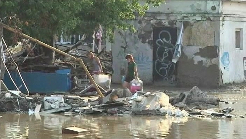 Vladimir Putin is keen to silence any criticism that he was slow to react to the flooding