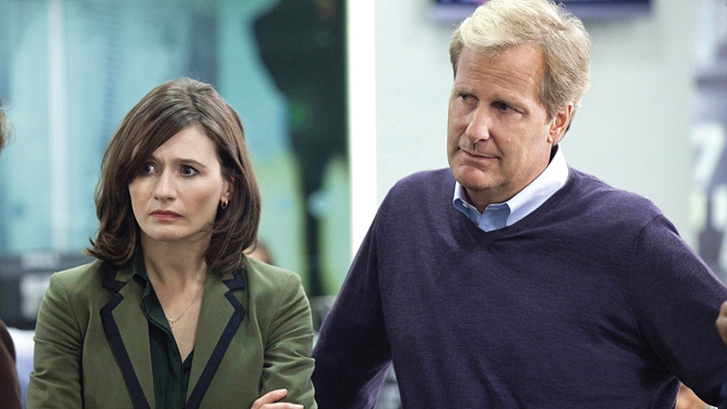 Emily Mortimer and Jeff Daniels of The Newsroom