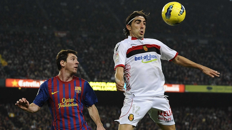 Jose Manuel Flores (r) played admits it was a dream come true to get the chance to play in the Premier League